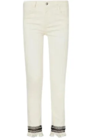Liu Jo Jeans, Dame, , W25, Bomuld, Hvid Skinny Bomuld Stræk Bukser