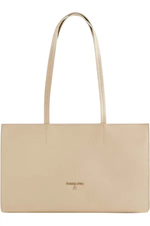 Patrizia Pepe Taske, Dame, , ONE SIZE, Læder, Hammered Leather Shopper Taske