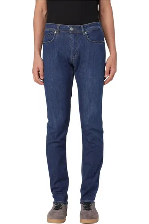 RE-HASH Jeans, Herre, Blå, W33, Uld, Moderne Blå Jeans til Mænd