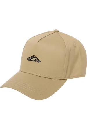 Dsquared2 Tilbehør, Herre, Brun, ONE SIZE, Uld, Stilfuld Baseball Cap i Kaki