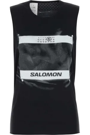 Maison Margiela Top, Dame, Sort, S, Nylon, Sort Tank Top til Kvinder