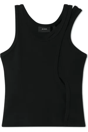 Axel Arigato Top, Dame, Sort, XS, Bomuld, Rina Lagdelt Tank Top