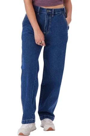 Obey Jeans, Herre, Blå, W29, Denim, Tømrer Denim Bukser Stonewash Indigo