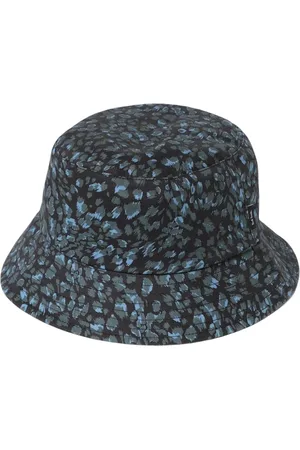 Paul Smith Tilbehør, Herre, Blå, L, Uld, Leopard Print Stilfuld Bucket Hat
