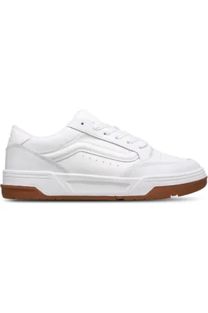 Vans Sko, Dame, Hvid, 36 EU, Læder, Hvide lædersneakers med tonale detaljer