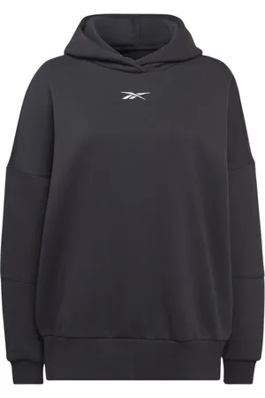 Reebok Sweathshirts & Hoodies, Dame, Sort, XL, Luksus Oversized Hoodie