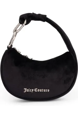 Juicy Couture Taske, Dame, Sort, ONE SIZE, Polyester, Blomst Lille Hobo Taske Polyester Sort