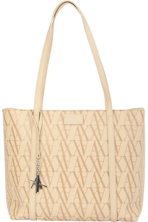 Armani Exchange Taske, Dame, , ONE SIZE, Uld, Skuldertaske med Monogram