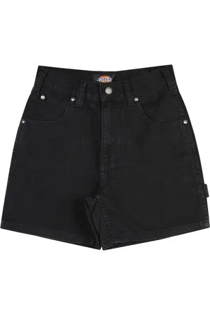 Dickies Shorts, Dame, Sort, W27, Bomuld, Sort Canvas Nytte Shorts