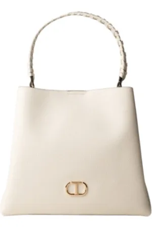 Twin-Set Taske, Dame, , ONE SIZE, Uld, Elegant Neve Håndtaske til Kvinder
