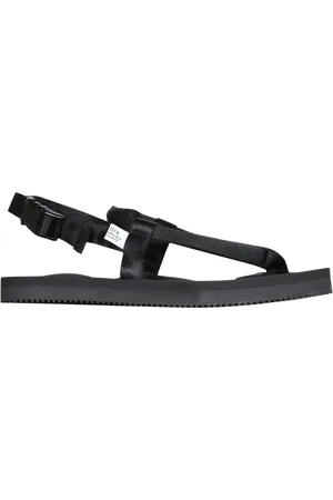 SUICOKE Sko, Dame, Sort, 36 EU, Nylon, Sorte nylon sandaler med bagrem