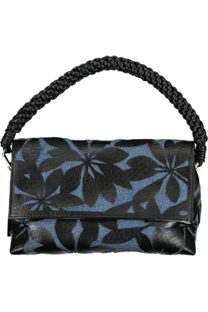 Desigual Taske, Dame, Sort, ONE SIZE, Uld, Sort Skuldertaske med Aftagelig Rem