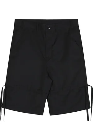 Comme des Garçons Shorts, Herre, Sort, XL, Bomuld, Sort Bomuldsvævet Shorts