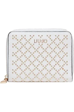 Liu Jo Tilbehør, Dame, Hvid, ONE SIZE, Elegant Kompakte Punge og Kortholdere