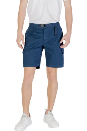 HUGO BOSS Shorts, Herre, Blå, W31, Bomuld, Allround Mænds Bermuda Shorts til Sommeren