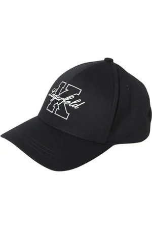 Karl Lagerfeld Tilbehør, Herre, Sort, ONE SIZE, Uld, Klassisk bredskygget Fedora hat
