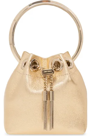 Jimmy Choo Taske, Dame, Gul, ONE SIZE, Uld, Bon Bon Micro skuldertaske
