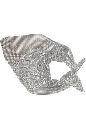 Paco rabanne Tilbehør, Dame, , ONE SIZE, Uld, Metal Tørklæde Stilfuldt Tilbehør Moderne Flair