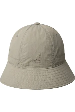 Kangol Tilbehør, unisex, Grå, L, Nylon, Grå Nylon Fiskerhat Letvægt Vindtæt