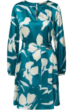 pennyblack Kjole, Dame, Grøn, L, Polyester, Blomstret Gronda Kjole
