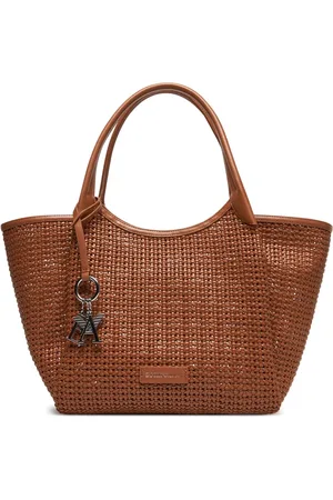 Emporio Armani Taske, Dame, Brun, ONE SIZE, Polyester, Polyesterstof med polyurethanbelægning