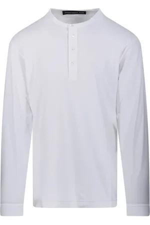 DEPARTMENT FIVE Top, Herre, Hvid, XL, Bomuld, Aiff T-Shirt i hvid