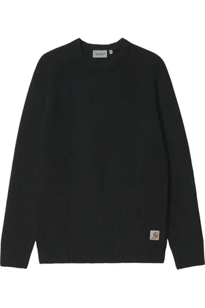 Carhartt Sweathshirts & Hoodies, Herre, Sort, S, Uld, Stilfuld Anglistic Sweater