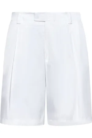 LOW BRAND Shorts, Herre, Hvid, W38, Bomuld, Hvide Bermuda Shorts til Mænd