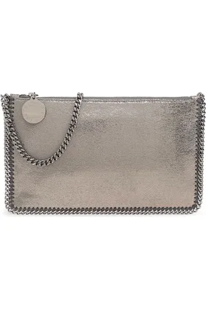 Stella McCartney Taske, Dame, Grå, ONE SIZE, Uld, Skuldertaske Falabella
