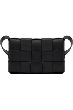Bottega Veneta Taske, Herre, Sort, ONE SIZE, Bomuld, Sorte tasker med 98% bomuld