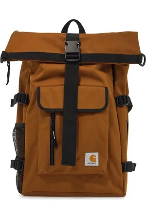 Carhartt Taske, Herre, Brun, ONE SIZE, Vandtæt Phillis Rygsæk med Ikonisk Logo