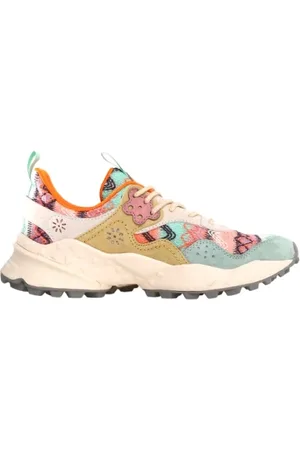 Flower Mountain Sko, Dame, Flerfarvet, 39 EU, Suede, Aquamarine Trekking Sneakers Kotetsu Kvinde