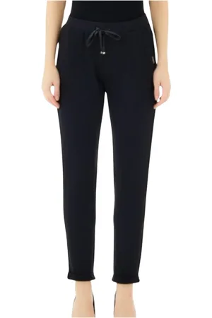 Liu Jo Bukser, Dame, Sort, XS, Sort Basic Sweatpants