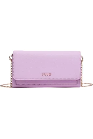 Liu Jo Taske, Dame, Lyserød, ONE SIZE, Læder, Lilla Eco-læder Clutch Pung