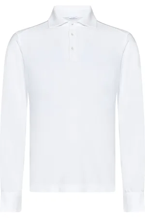 Malo Top, Herre, Hvid, L, Bomuld, Hvid Bomuldspolo Ss25
