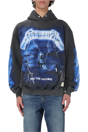 Represent Sweathshirts & Hoodies, Herre, Flerfarvet, M, Bomuld, Ride The Lightning Hoodie