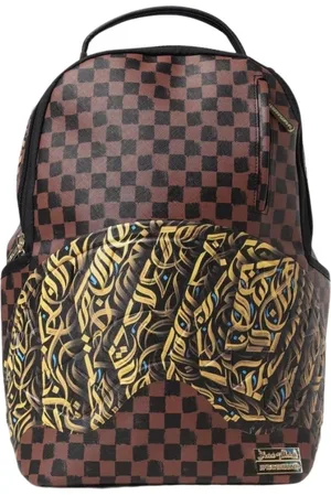 Sprayground Taske, Herre, Brun, ONE SIZE, Uld, Brunternet Stilfuld Rygsæk
