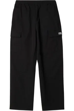 Obey Bukser, Herre, Sort, S, Bomuld, Ripstop Cargo Bukser Sort