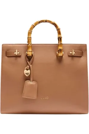 Liu Jo Taske, Dame, Brun, ONE SIZE, Bambus, Bambushåndtag tote taske