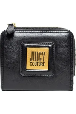 Juicy Couture Tilbehør, Dame, Sort, ONE SIZE, Læder, Poppy Lille Lynlås Pung PU Sort