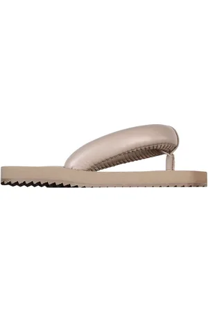 Yume Yume Sko, Dame, Brun, 39 EU, Læder, Lysbrune Polstrede Sandaler