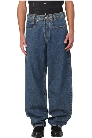 MAGLIANO Jeans, Herre, Blå, M, Uld, Stilfulde Denim Jeans