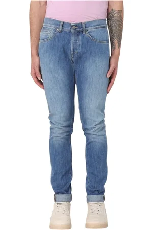 Dondup Jeans, Herre, Blå, W31, Slim Fit Jeans