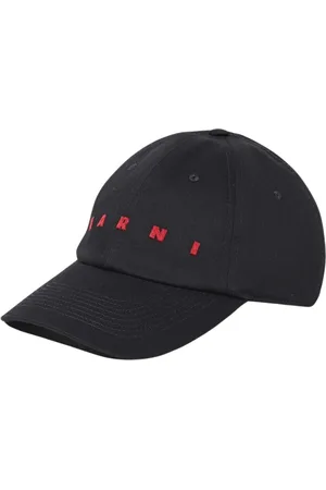 Marni Tilbehør, Herre, Sort, M, Bomuld, Sort Baseball Cap