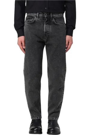 AMISH Jeans, Herre, Sort, W32, Bomuld, Moderne Sorte Jeans
