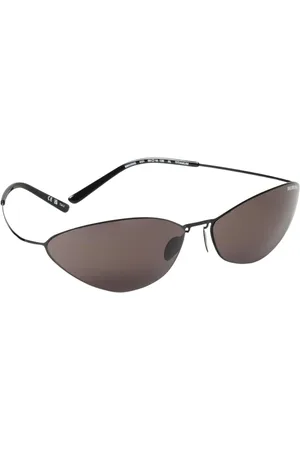 Balenciaga Tilbehør, Herre, Sort, ONE SIZE, Uld, Sort Titanium Solbriller Stilfuldt Design