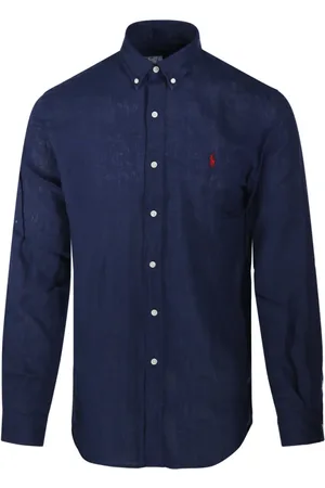 Ralph Lauren Skjorte, Herre, Blå, 2XL, L/S Skjorte