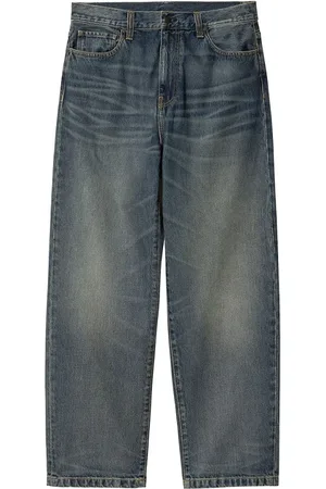 Carhartt Jeans, Herre, Blå, W31, Bomuld, Denim Jeans til Mænd 100% Bomuld