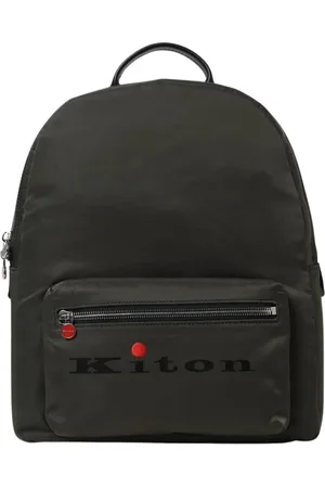 Kiton Taske, Herre, Grøn, ONE SIZE, Nylon, Grøn Casual Rygsæk