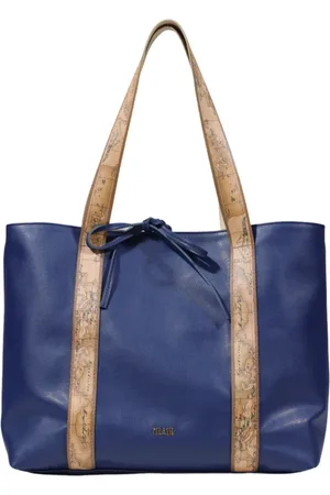 ALVIERO MARTINI 1A CLASSE Taske, Dame, Blå, ONE SIZE, Bomuld, Elegant Dame Taske Blandingsdesign